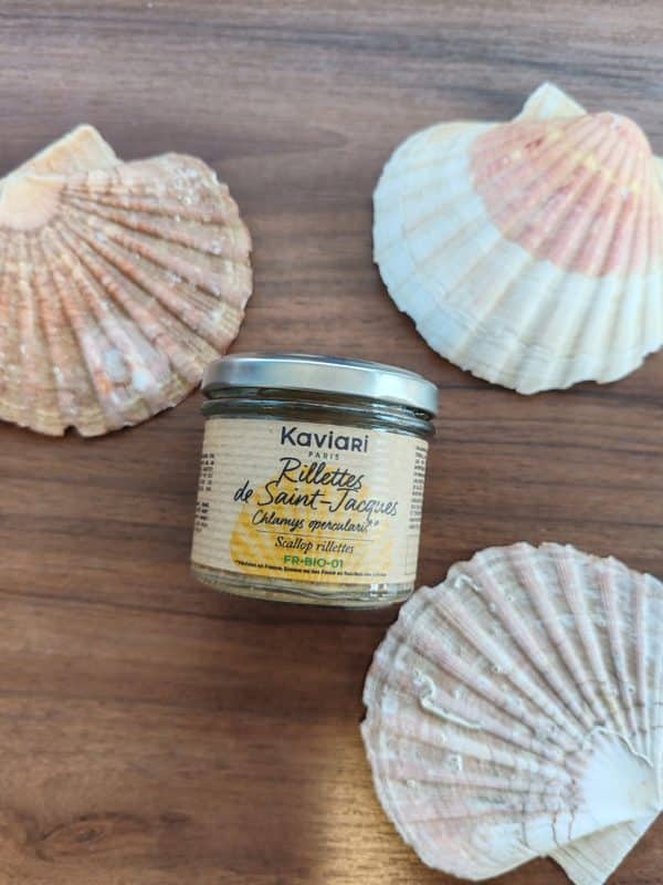 Rillettes de Saint-Jacques 90gr KAVIARI