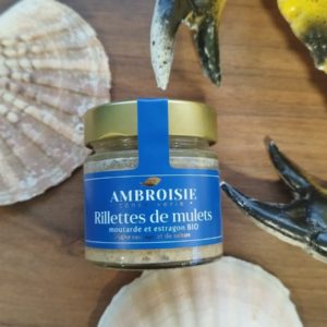 Rillettes de mulets moutarde et estragon BIO